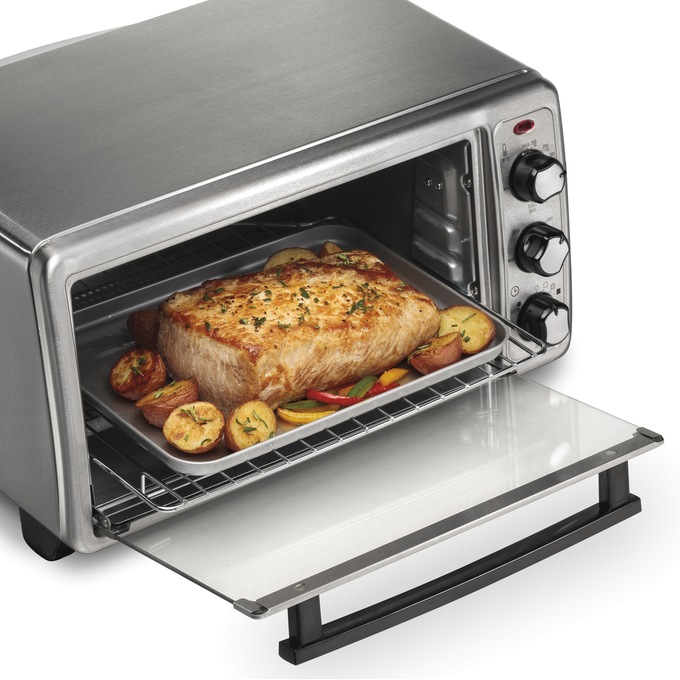 Hamilton Beach 6-Slice Sure Crisp Air Fryer Oven