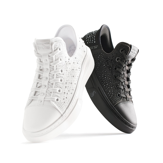 Skechers Women's Slip-Ins Snoop One Rhinestone Shoe, , large