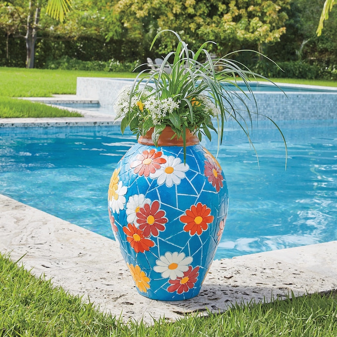 Mosaic Planter, , large