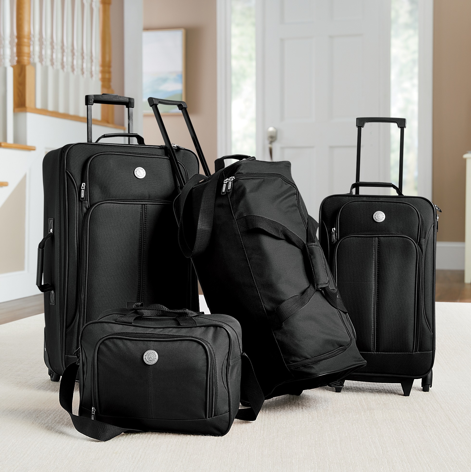 Travelers Club 4-Piece Travel Luggage Set, , large