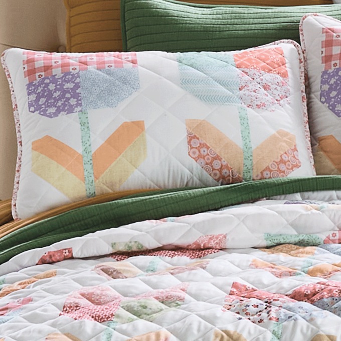 Tulips Sham, , large