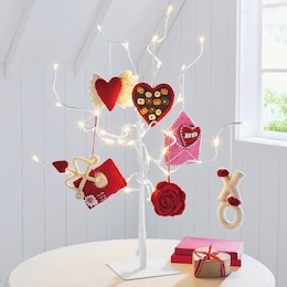 6-Piece Novelty Valentine Ornament Set, , large