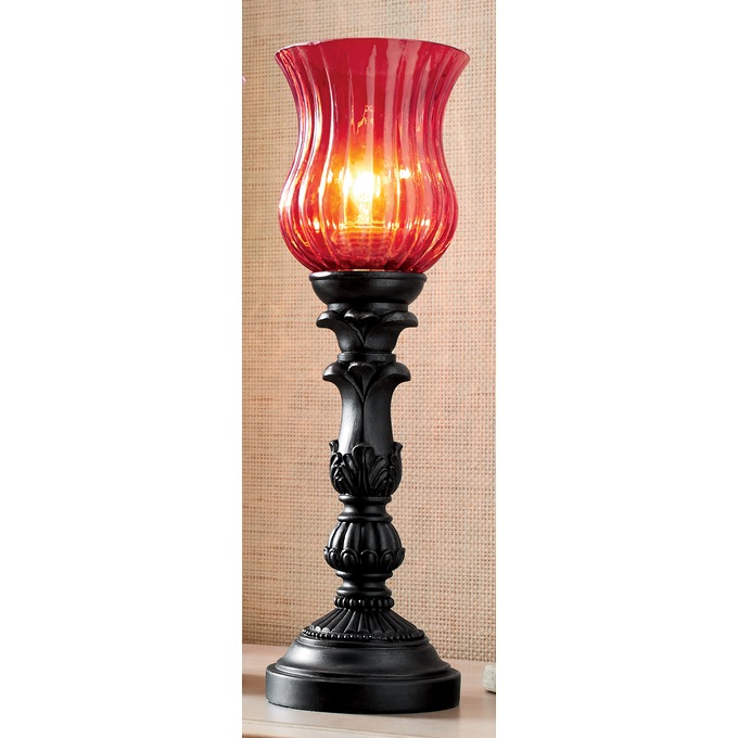 Colored Glass Accent Uplight, , large