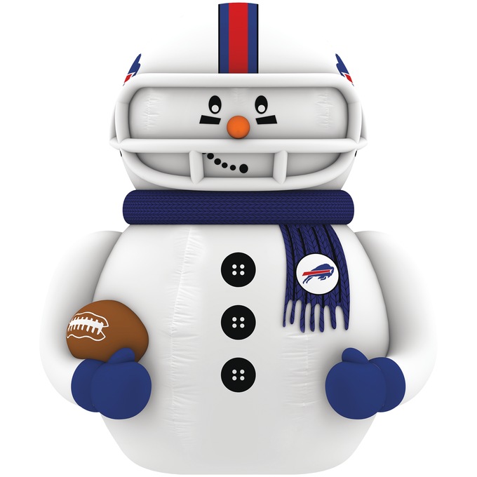 NFL Inflatable Snowman Player, , large