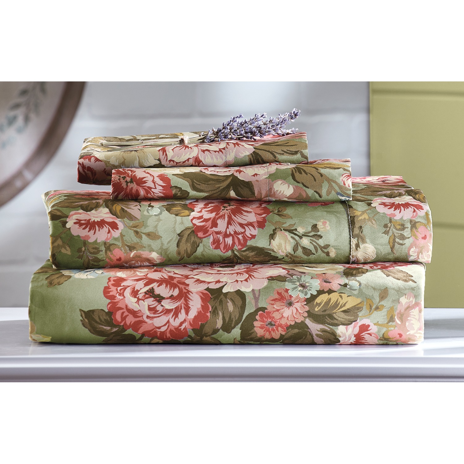 Floral store sheet set