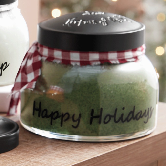 Scented Farmhouse Jar Candle, , large