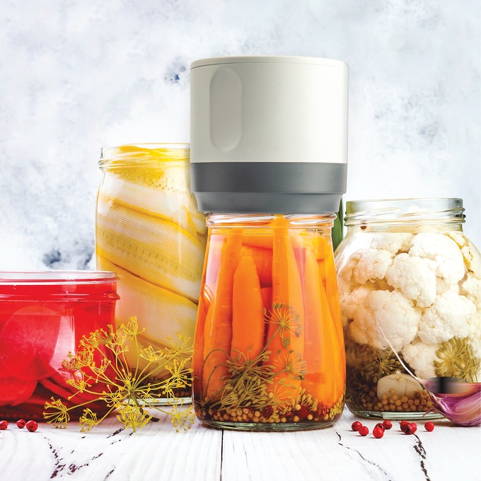 RoboSeal Rechargeable Mason Jar Sealer, , large