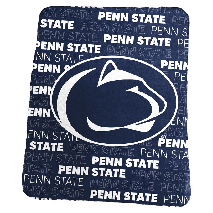 NCAA Classic Plush Throw, , large