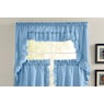 Mayfair Romantic Priscilla Ruffled Semi-Sheer Insert Valance, , large