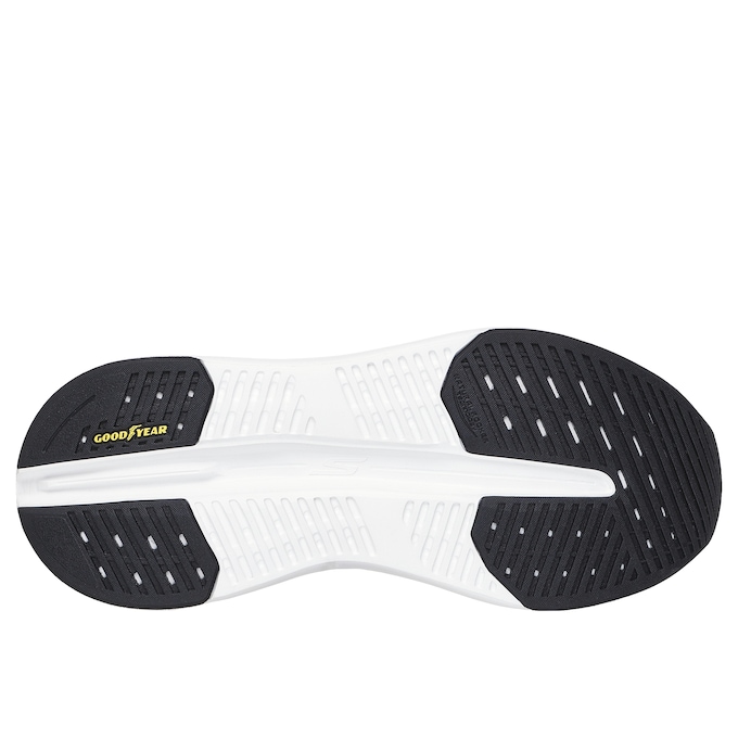 Skechers Women’s Max Cushioning Glide-Step Sapphire Slip-Ins, Black White, large