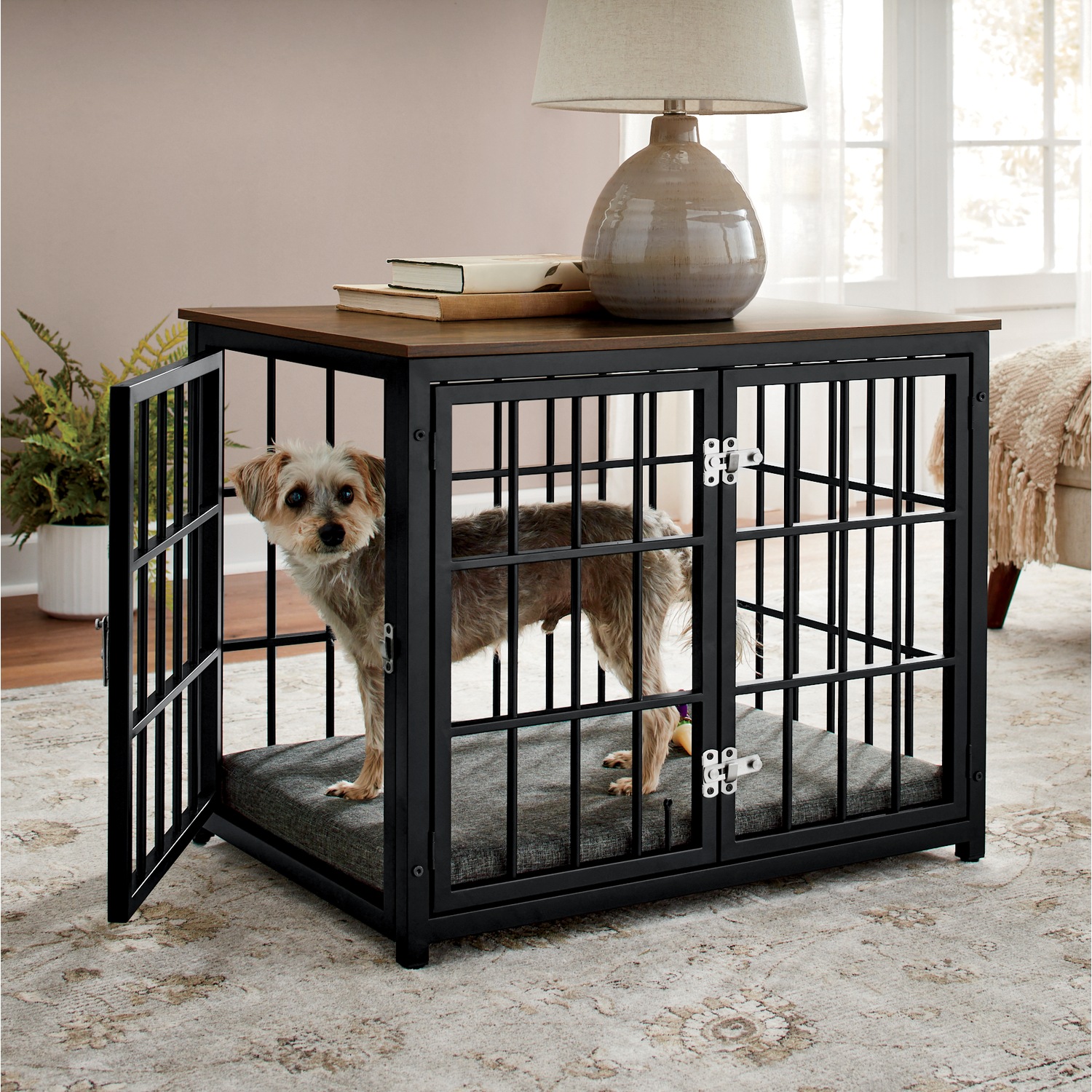 Wellington TwoTone Pet Crate Country Door