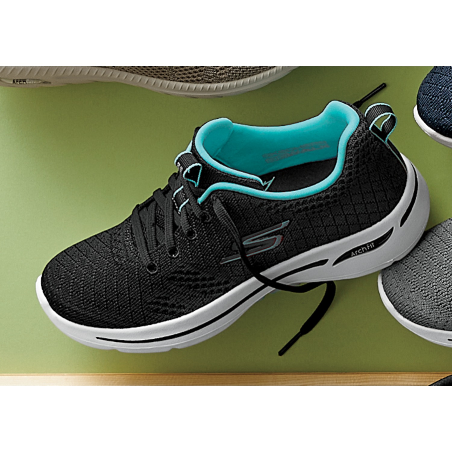 Skechers go sales walk lace up