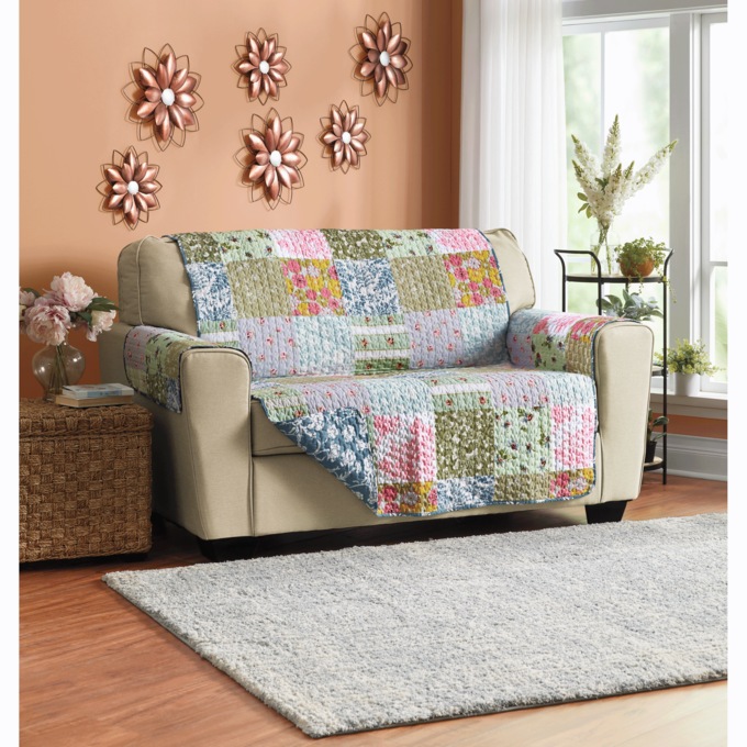 Set of 2 Copper-Colored Wall Flowers, , large