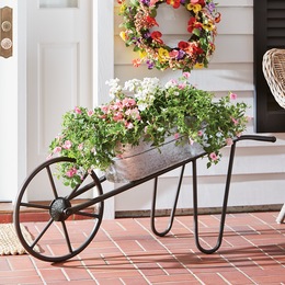 Metal Wheelbarrow, , large
