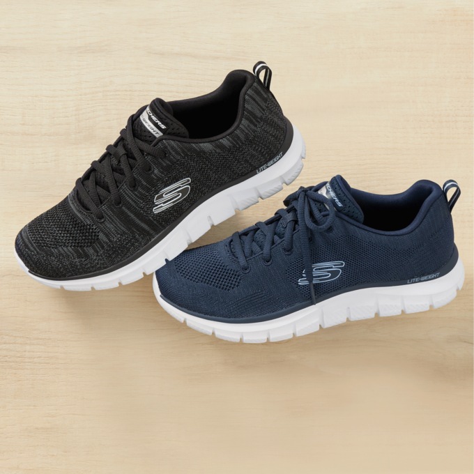 Skechers Women’s Track Lace-Up Shoe, , large