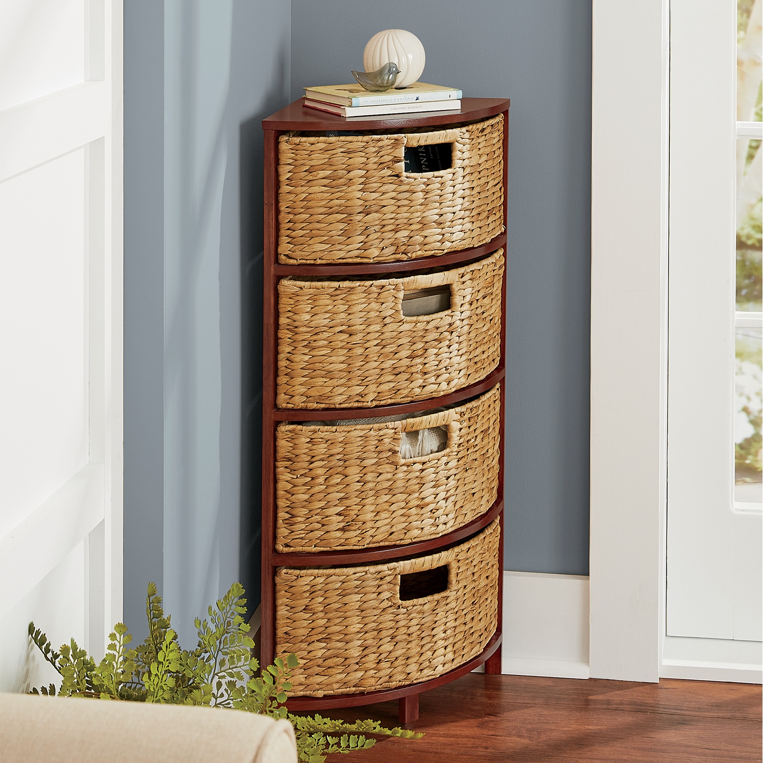 Admiral 4Basket Corner Storage Country Door