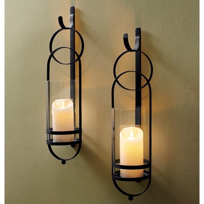 Set of 2 Berring Wall Sconces, , large