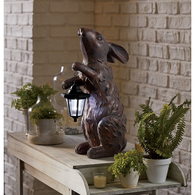 Solar Bunny with Lantern, , large