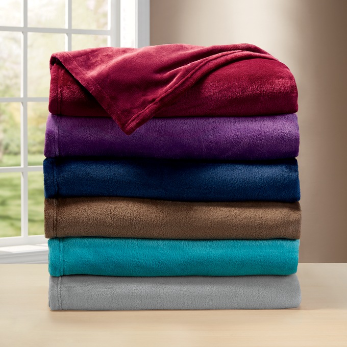 Micro plush fleece blanket clearance
