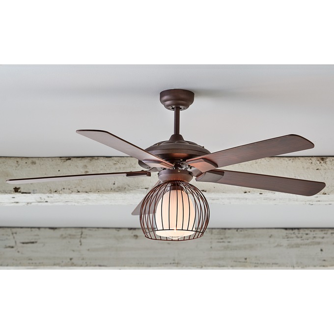 Metal Cage Ceiling Fan | Country Door