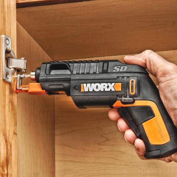 Worx 4-Volt Screwdriver with Screw Holder, , large