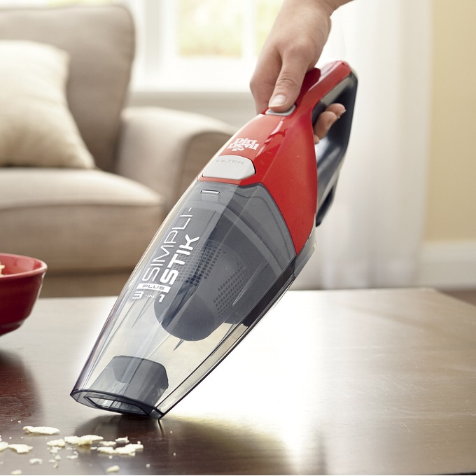 Dirt Devil Simplistik Plus 3-in-1 Bagless Corded Stick Vacuum, Red, , large