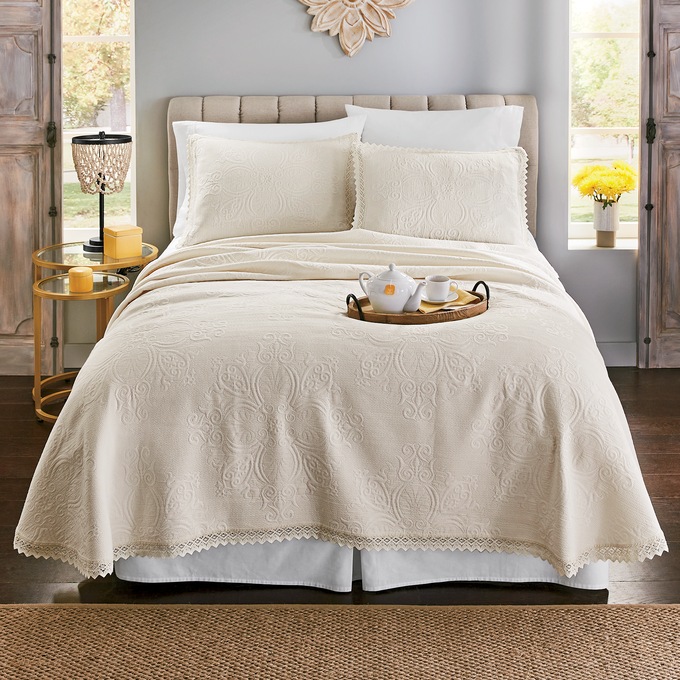 Eva Matelass&eacute; Coverlet, , large