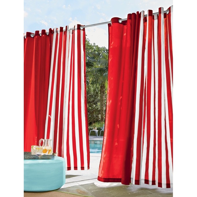Indoor/Outdoor 96" Solid Grommet Panel, , large