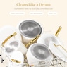 Gotham Steel 11-Piece Modern Kitchen Cookware Set, Cream, large