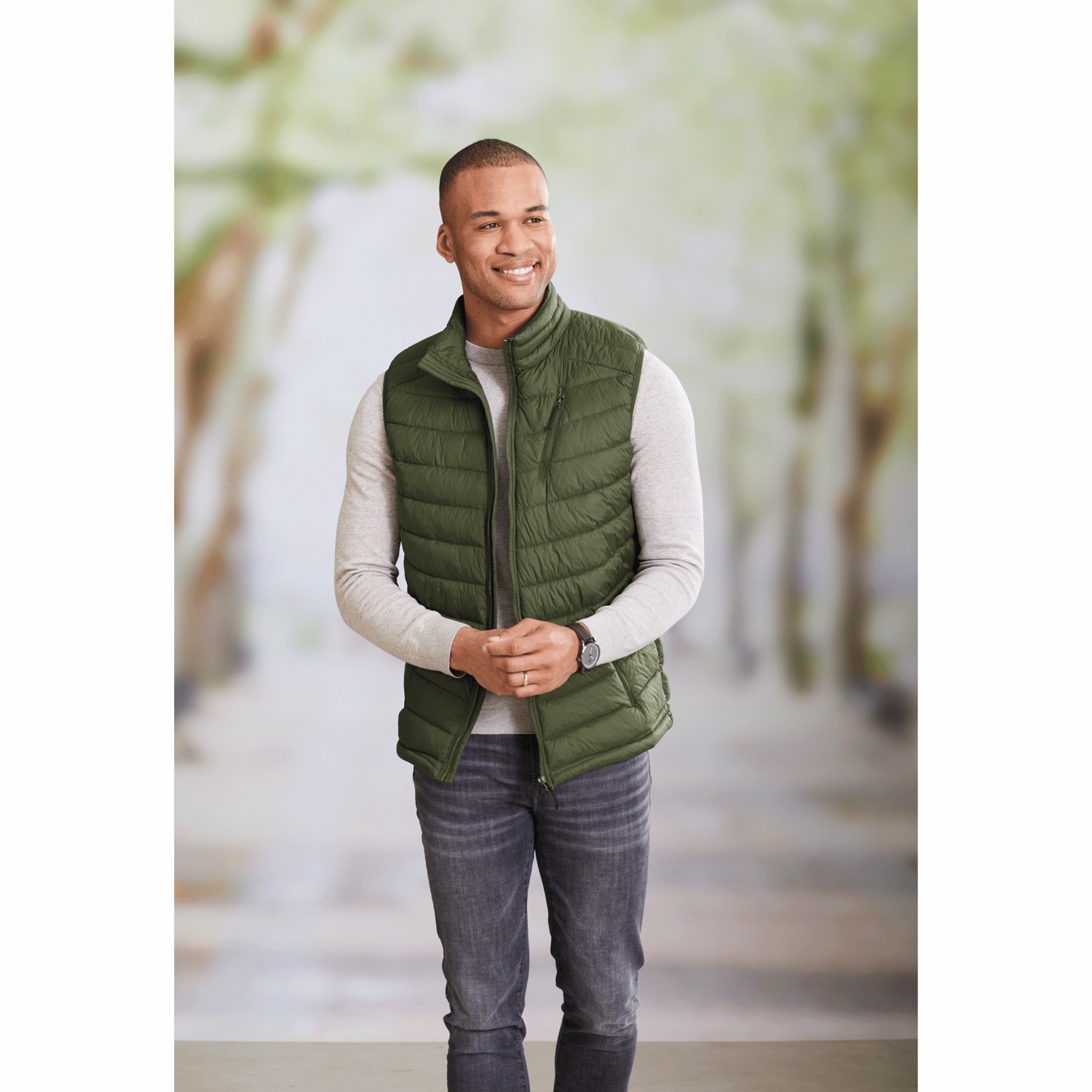 Lightweight Puffer Vest Country Door