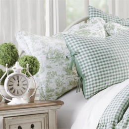 Summer Toile Sham, , large