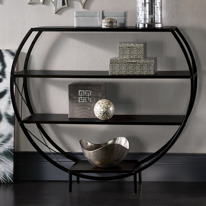 4 Tier Curved Shelf Country Door
