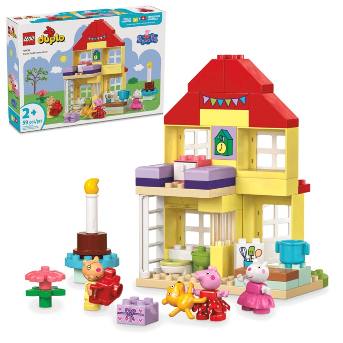 LEGO Peppa Pig Birthday House, , large