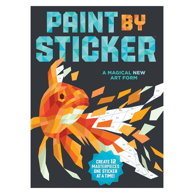 Paint By Sticker Book, , large
