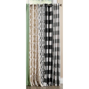 Color Connection Patterned Grommet Panel, , large