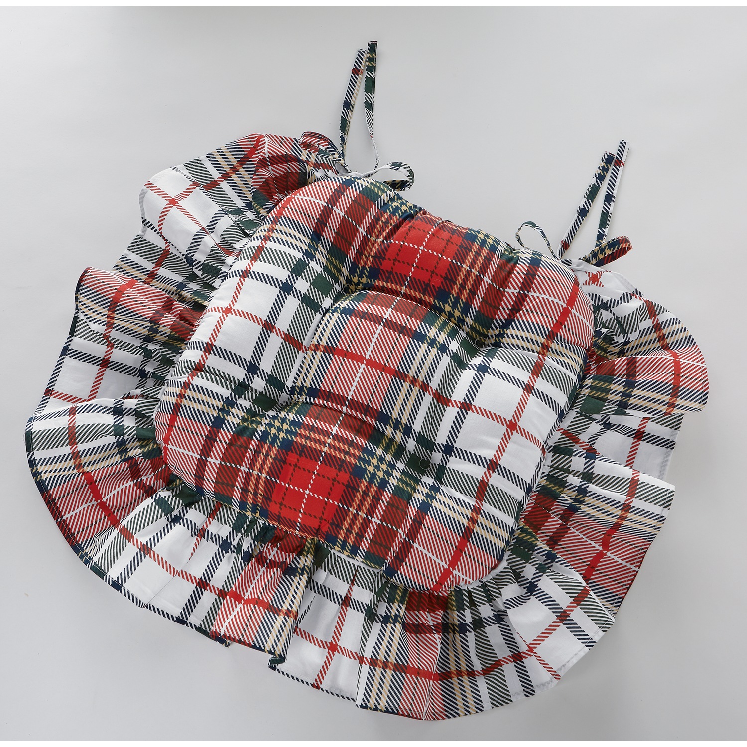 Harper Ruffled Chair Cushion Country Door