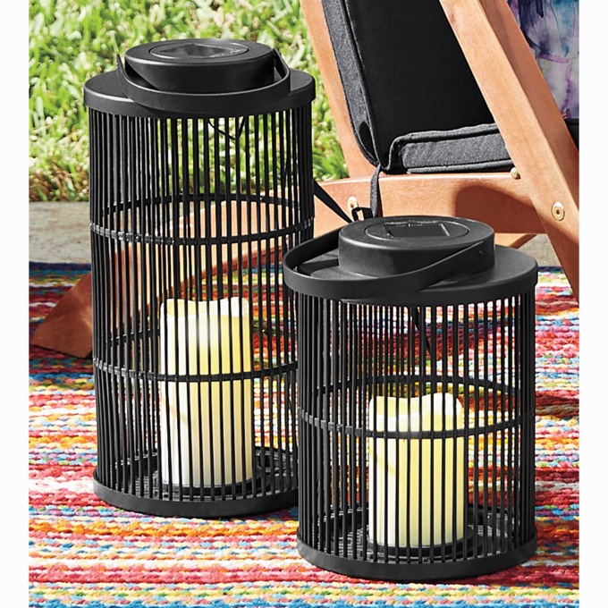 Set of 2 Solar Lanterns, , large