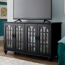 Arched Door Mission-Style TV Stand Console with Doors, , large