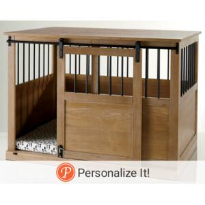 Barn Door Large Pet Crate, , large
