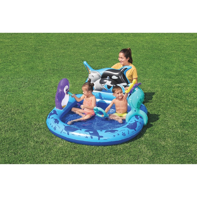 Bestway H2OGO! Polar Pals Kids Inflatable Water Play Center, , large