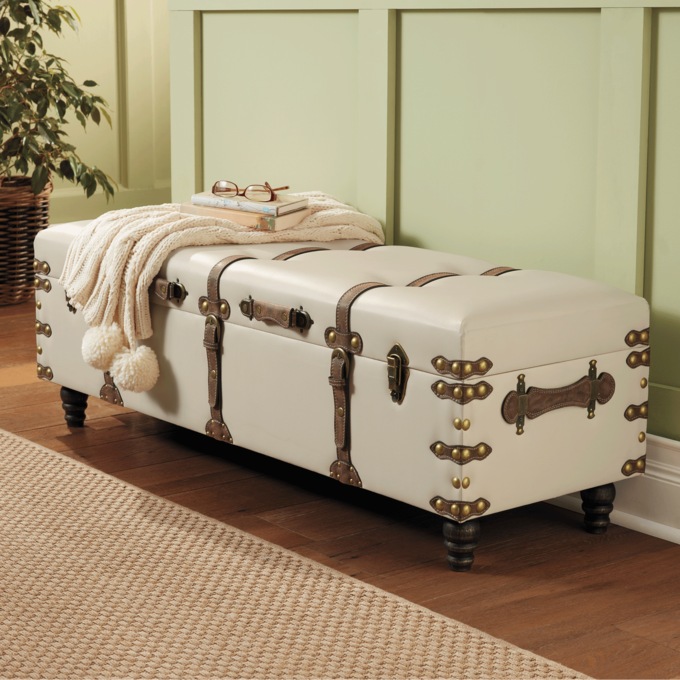 Lee Buckle Storage Bench, , large