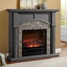 Faux Brick Fireplace, , large