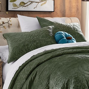 Delphine Velvet Sham, , large