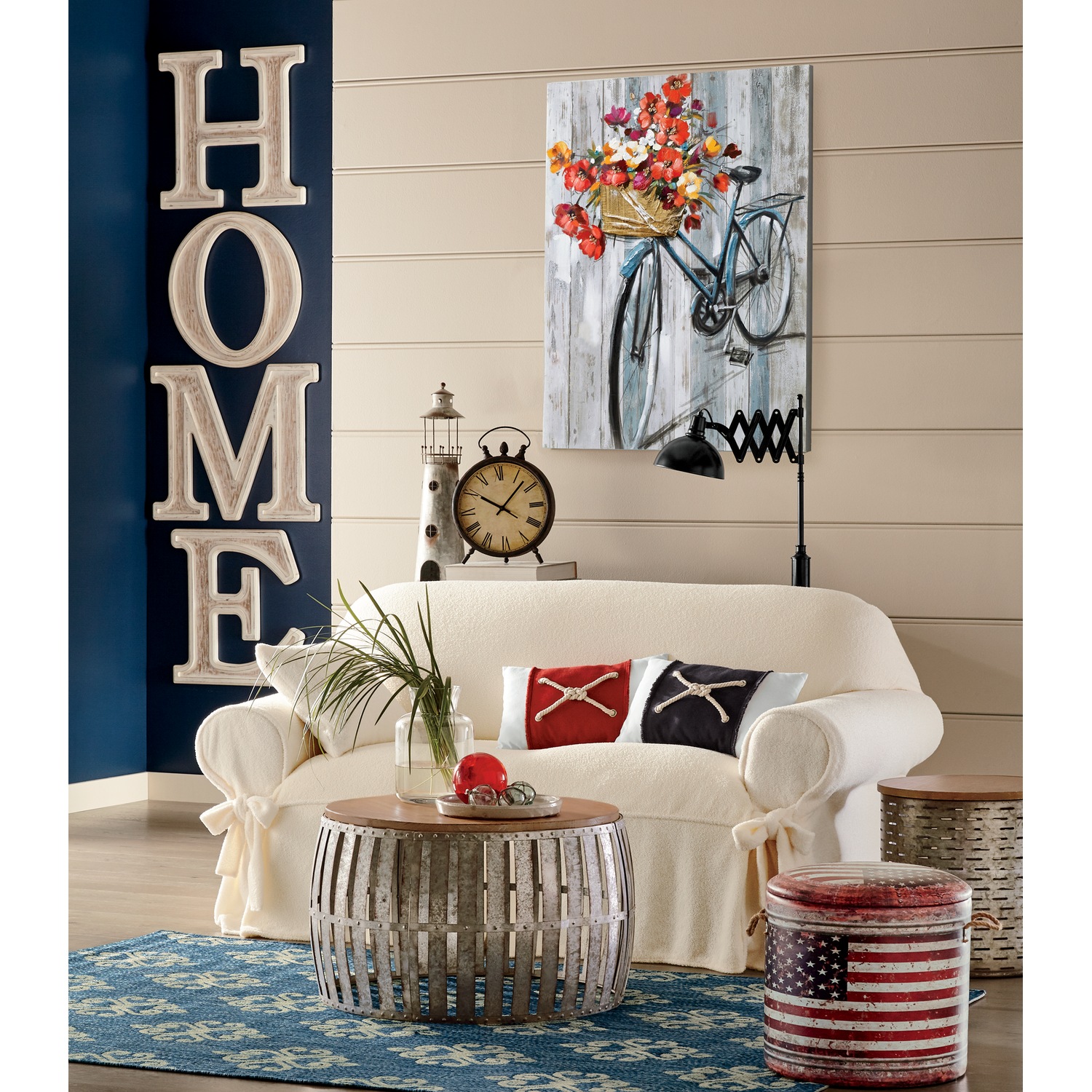 Large Home Letters Sign Country Door