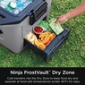 Ninja FrostVault Hard Cooler with Dry Zone, Gray, large