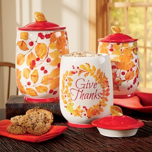 Give Thanks Canister Set, , large
