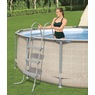 Bestway Power Steel Pool with Canopy, , large