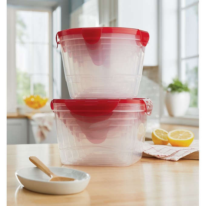 Chef Tested 20-Piece Food Storage Set with Snap Lids, , large