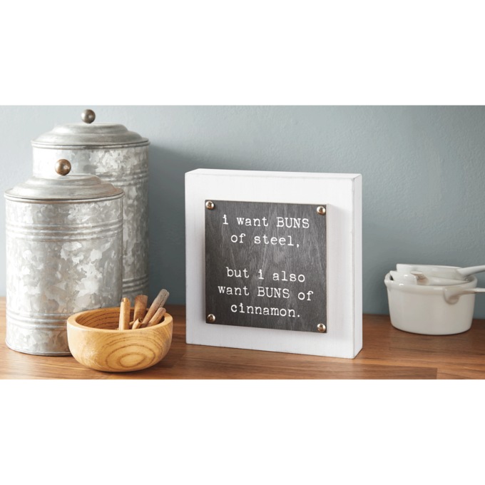 Buns of Cinnamon Box Sign, , large