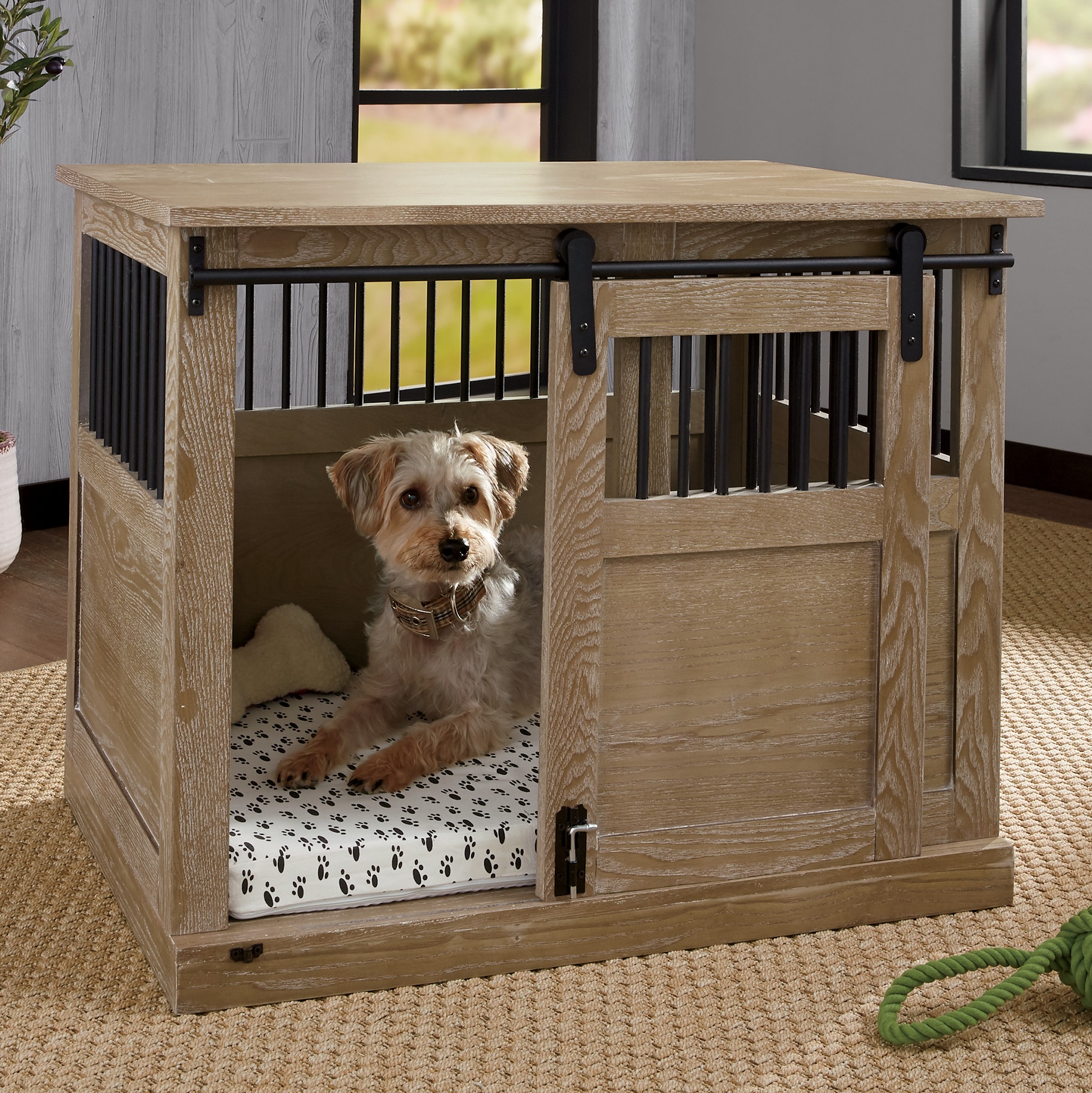 dog kennel barn door